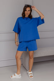 BENNET Top Electric Blue