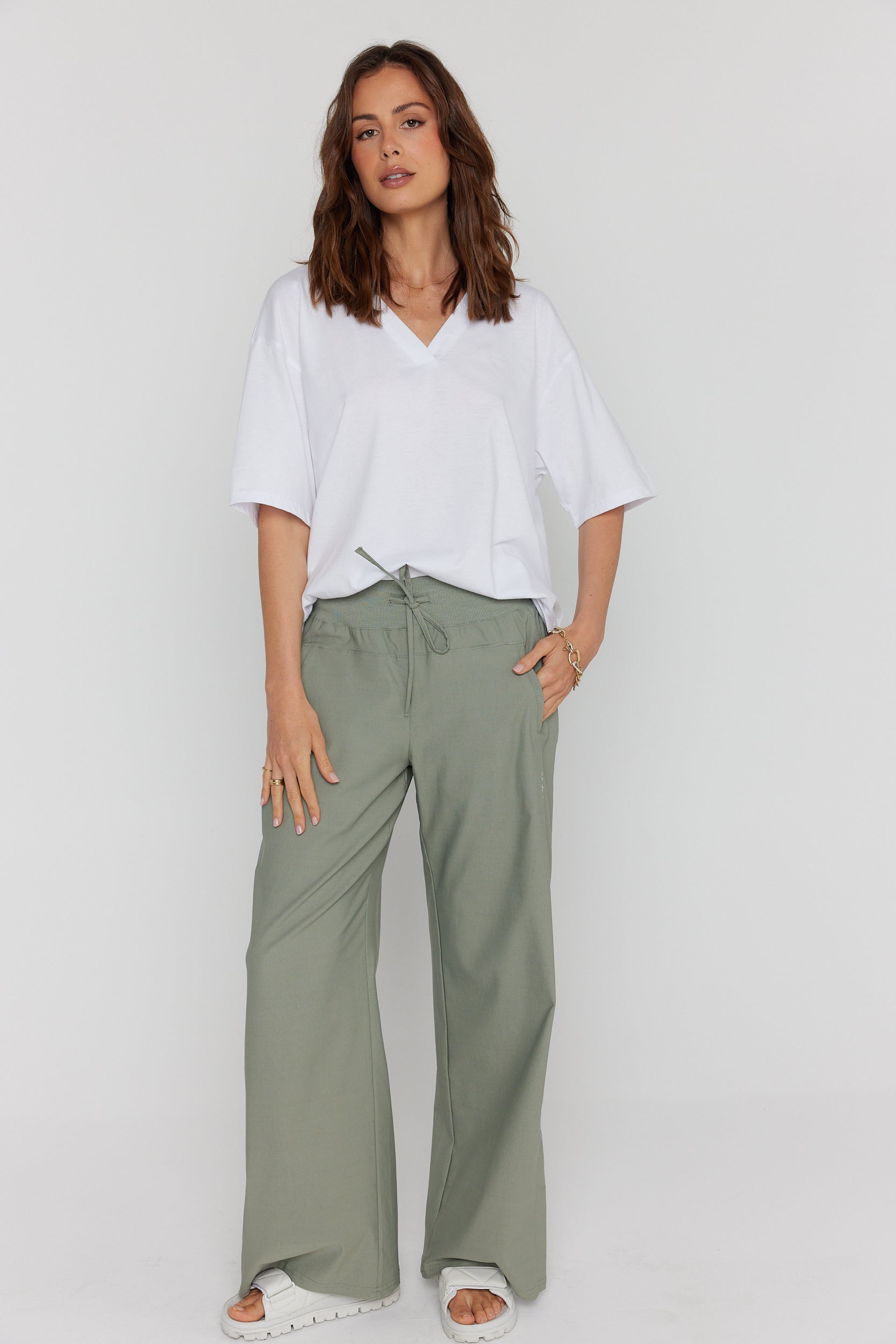 ARDEN Pants Sage