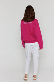 BALMAIN Jumper Hot Pink
