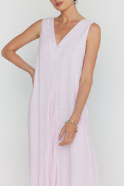 SIMI Dress Pink Stripe