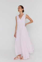 SIMI Dress Pink Stripe