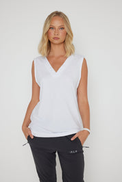 SIMBA V-Neck White