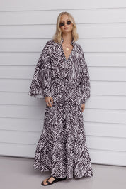 MILLIE Dress Abstract Animal