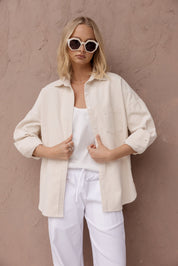 VANROY Shirt Beige