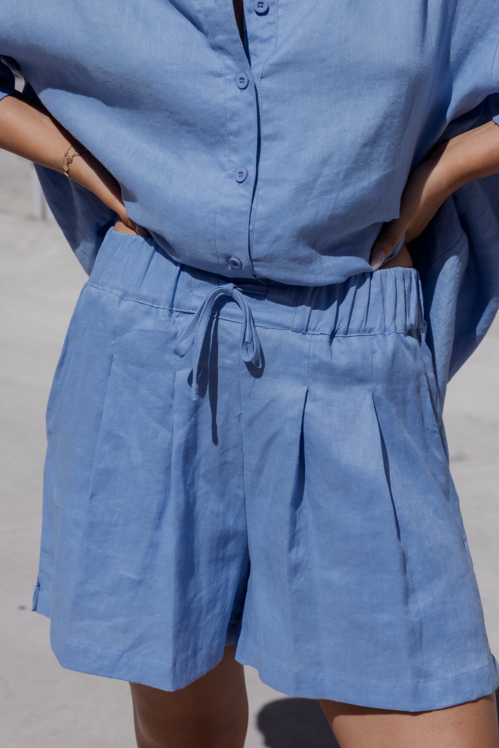 RAZ Shorts Cornflour Blue