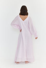 MADERO Dress Pink Stripe