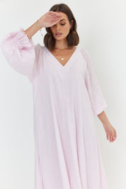 MADERO Dress Pink Stripe