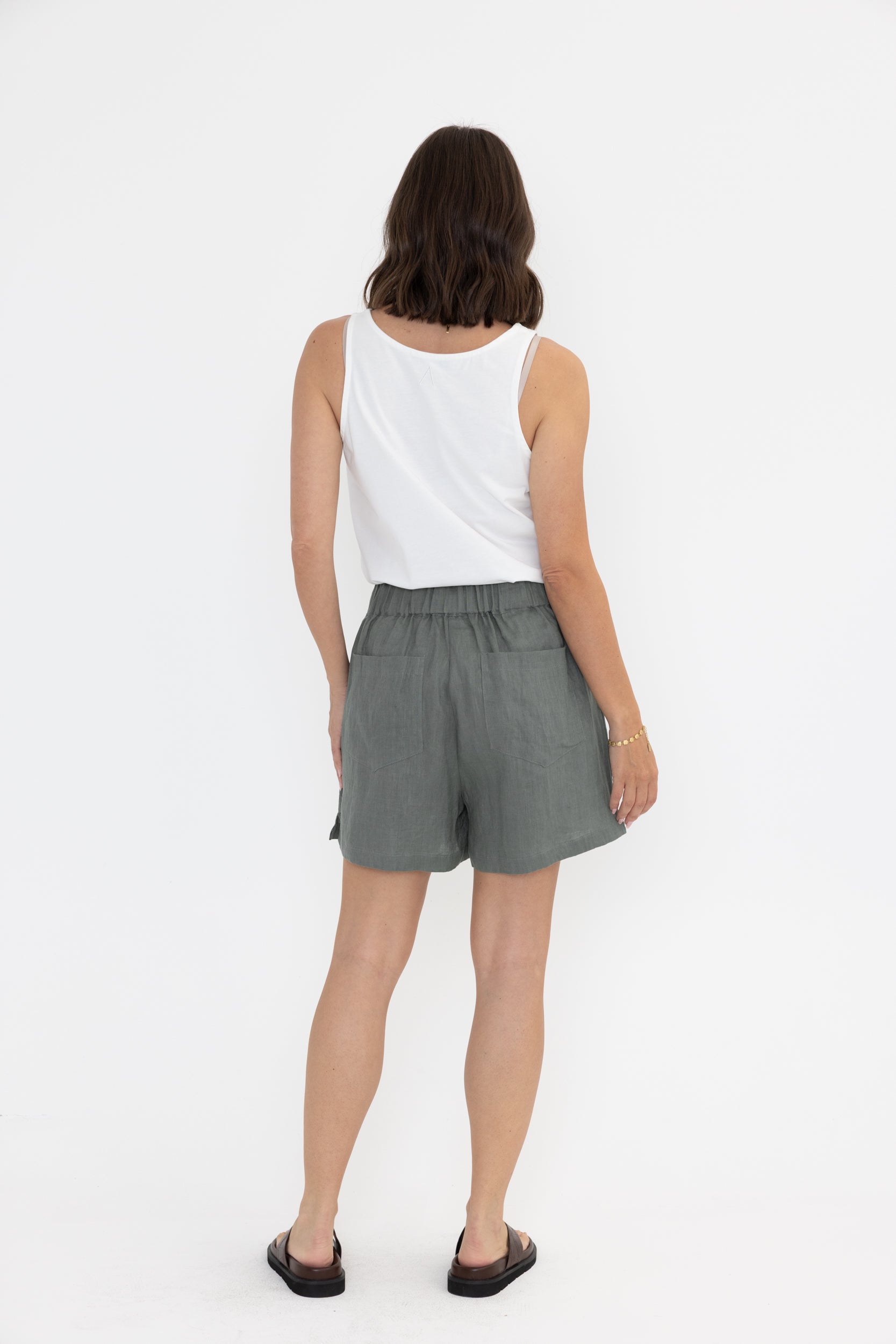 RAZ Shorts Dusty Green