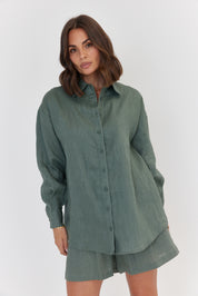PLUTO Shirt Dusty Green