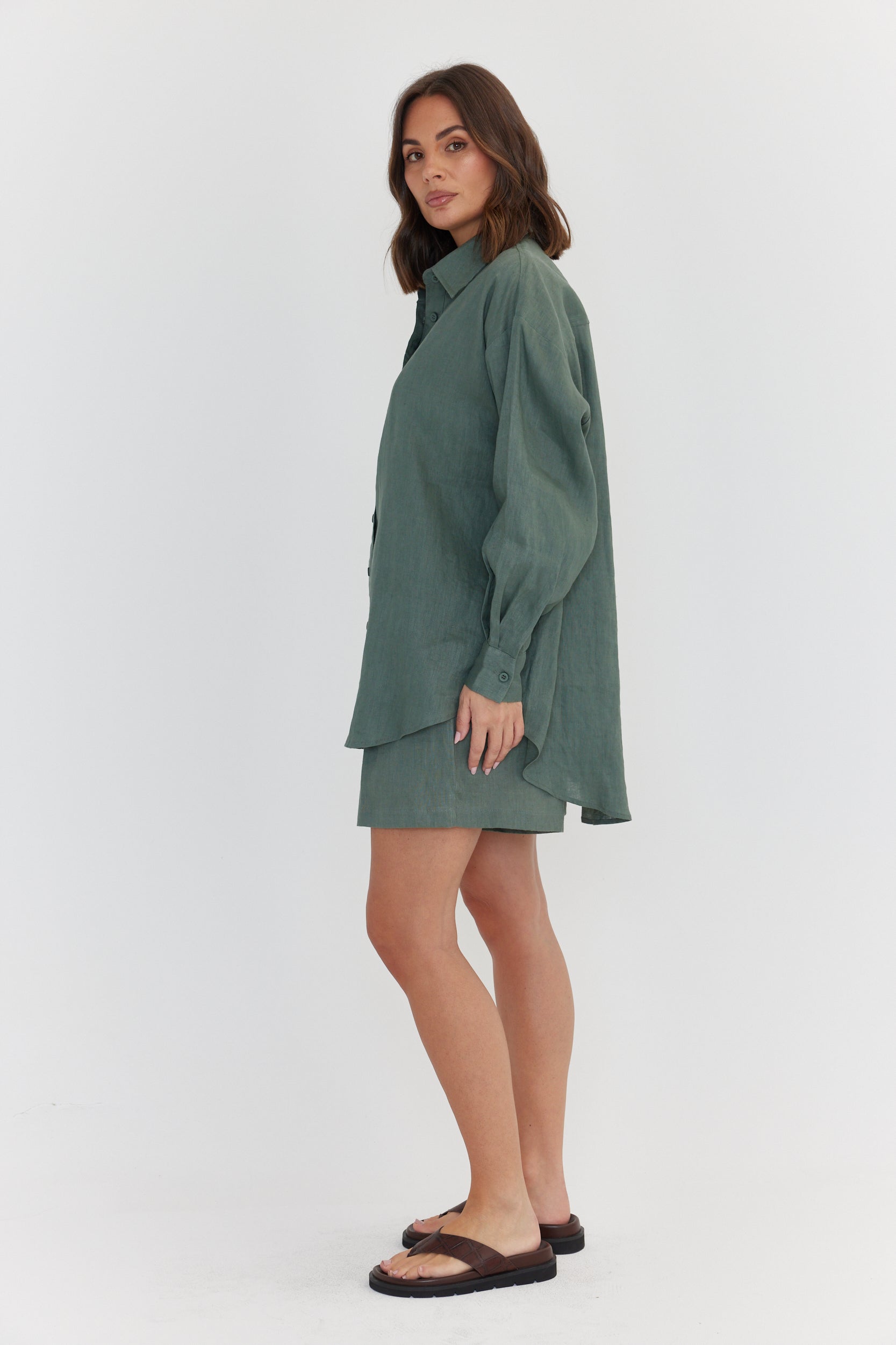 PLUTO Shirt Dusty Green