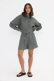 RAZ Shorts Dusty Green