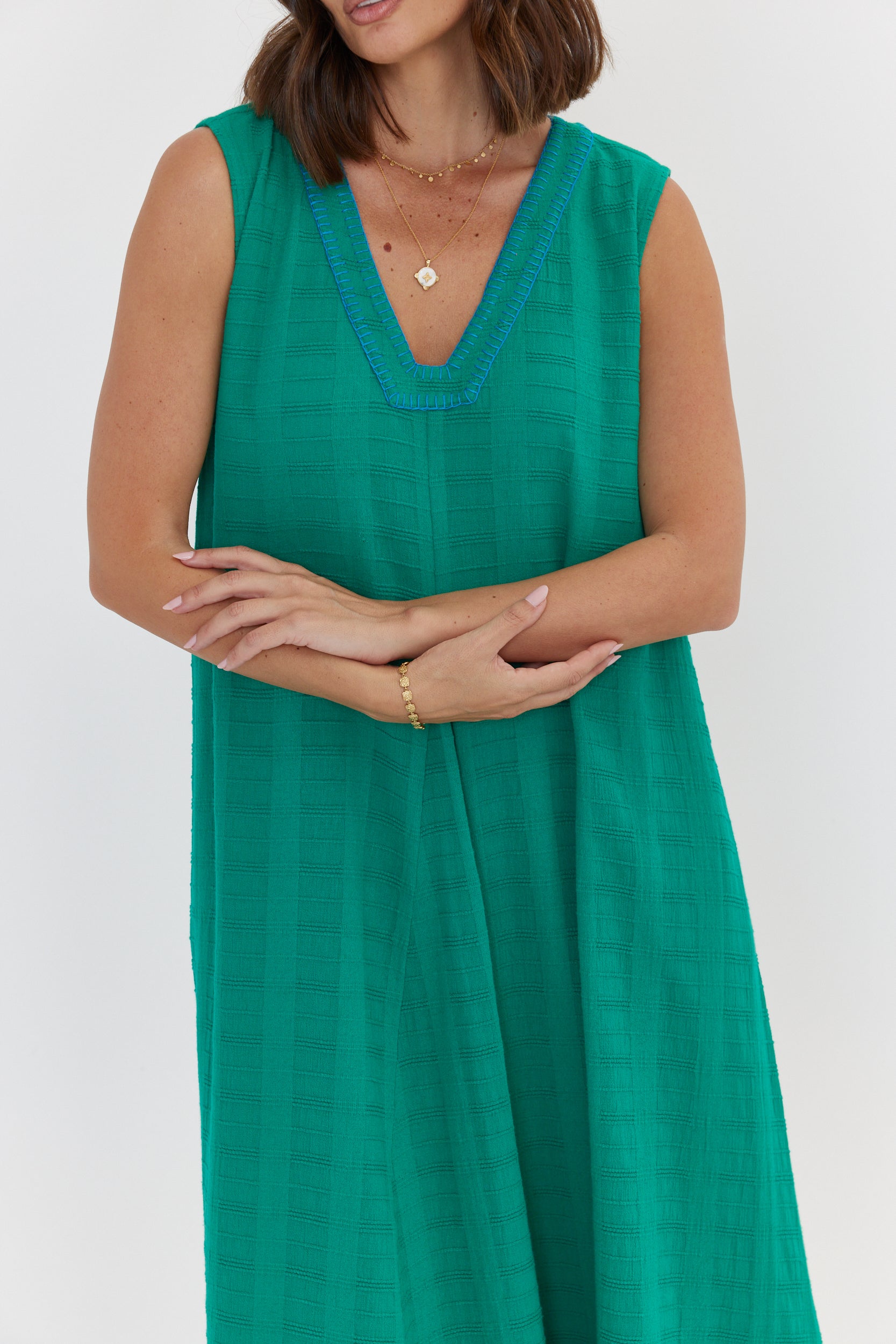LYLA Dress Emerald