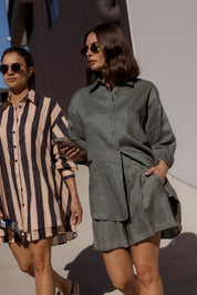 PLUTO Shirt Dusty Green