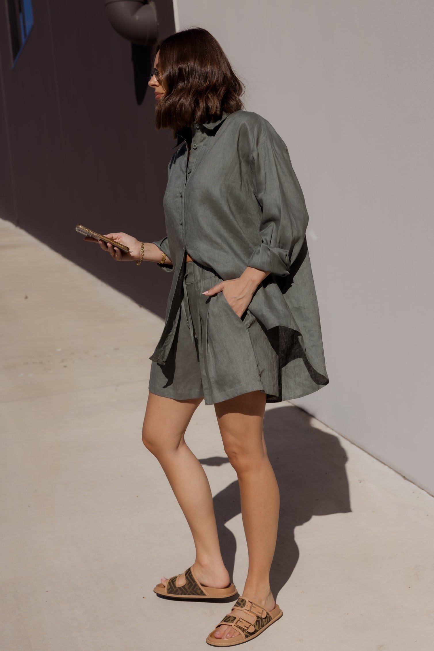 PLUTO Shirt Dusty Green