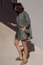 PLUTO Shirt Dusty Green