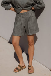 RAZ Shorts Dusty Green