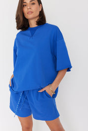 BENNET Top Electric Blue