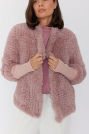 TETTO Faux Jacket Smokey Plum