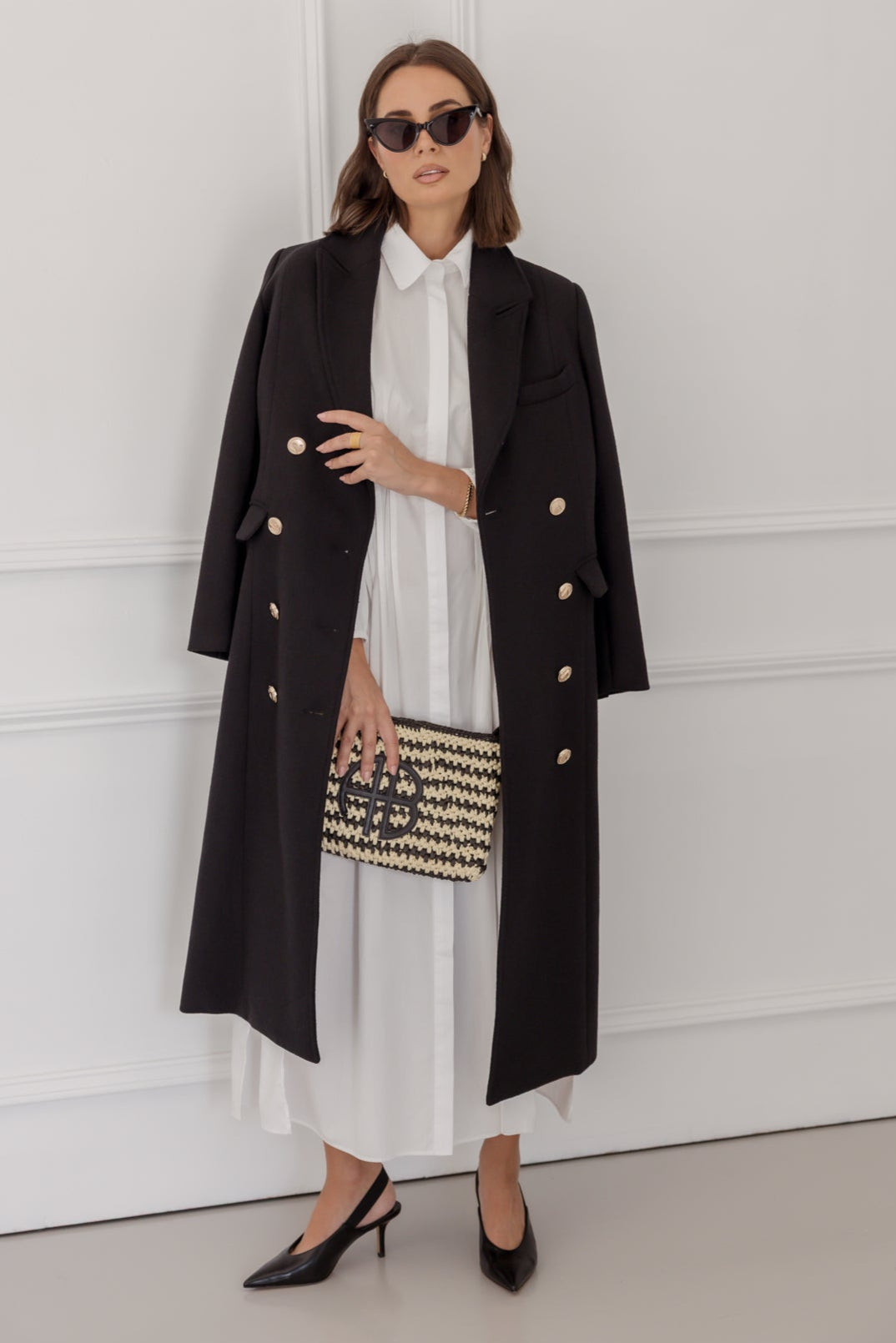 RUSSIAN Coat Black