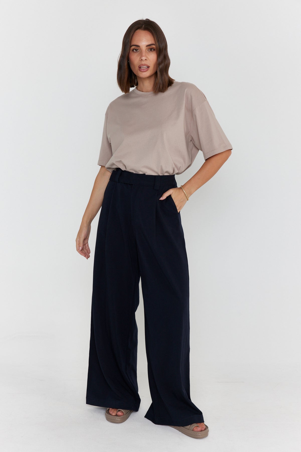 SUKOS Pants Navy