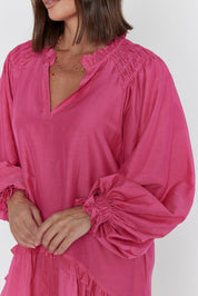 TOMMY Dress Hot Pink