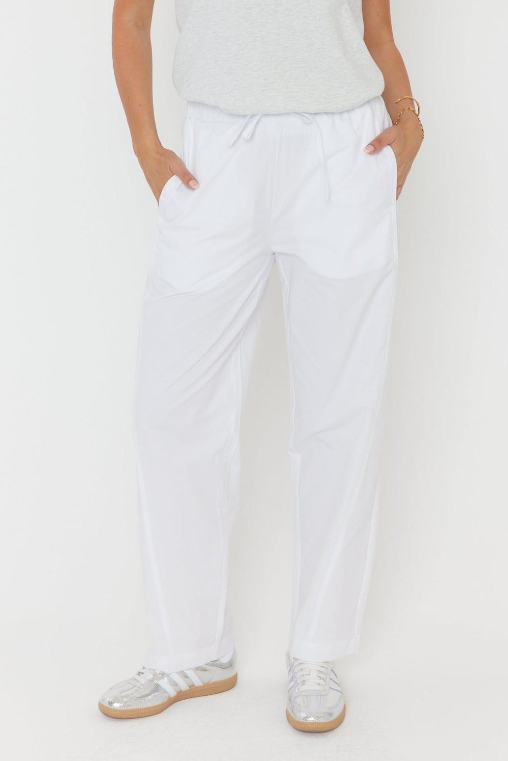 OCTUS Pants White