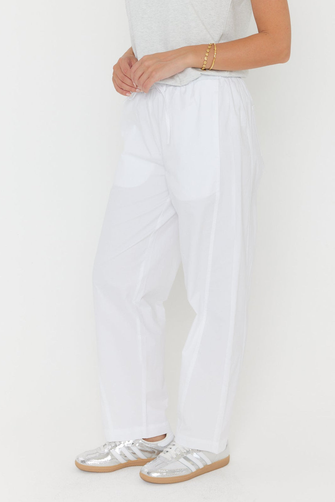 OCTUS Pants White