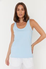 CAMSON Singlet Light Blue