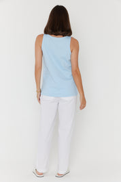 CAMSON Singlet Light Blue