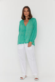 JAZ Blouse Emerald