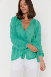 JAZ Blouse Emerald