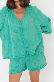 JAZ Blouse Emerald