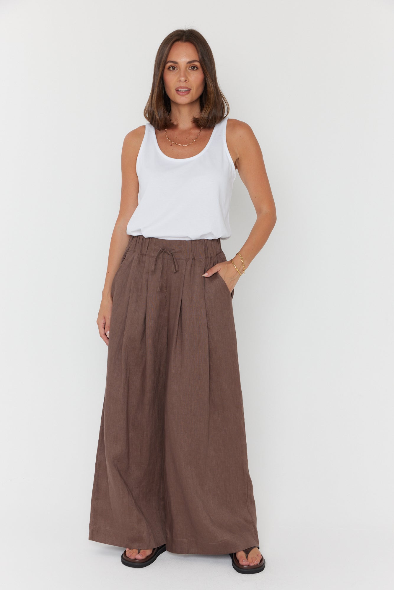 TERI Pants Chocolate