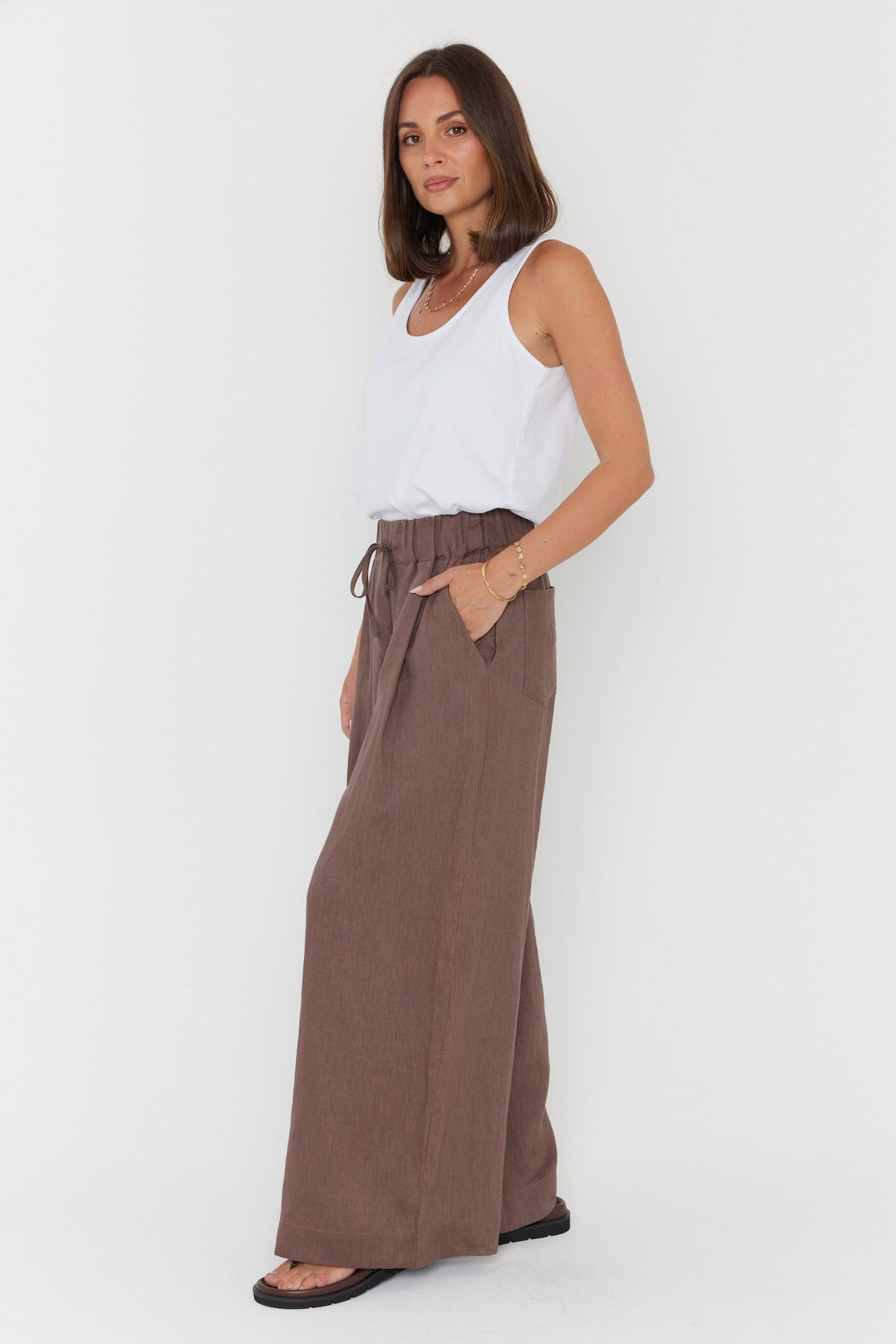 TERI Pants Chocolate