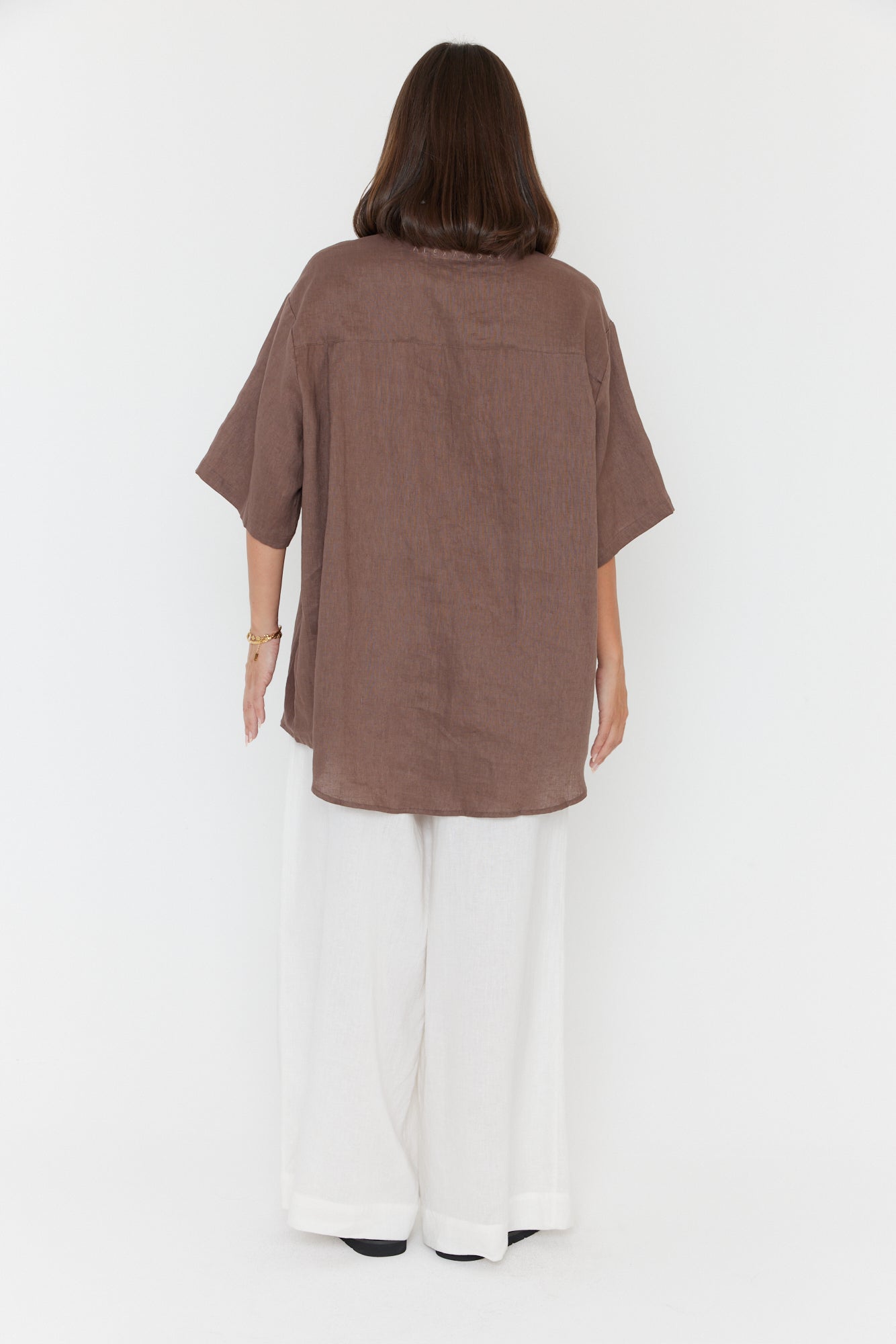 ROGUE Shirt Linen Chocolate