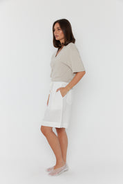 JUNY Shorts White