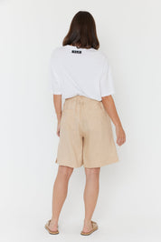 JUNY Shorts Beige