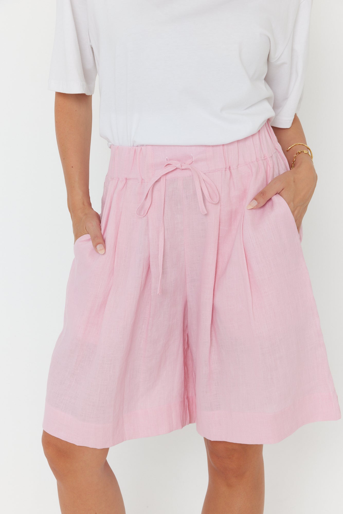 JUNY Shorts Light Pink
