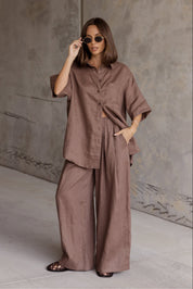 TERI Pants Chocolate