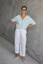 OCTUS Pants White