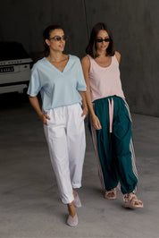 OCTUS Pants White