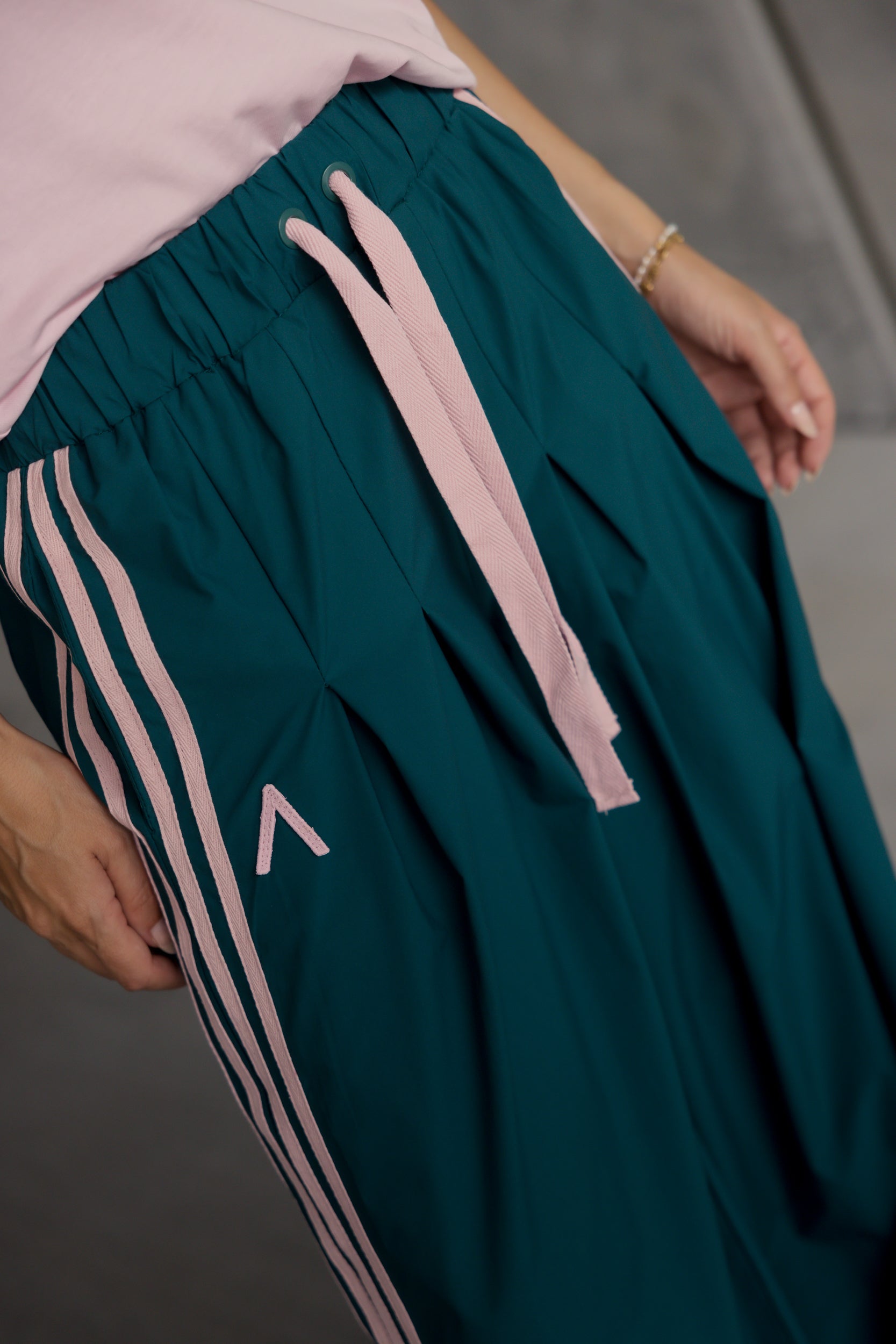 ALADIN Pants Green/Pink