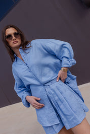 RAZ Shorts Cornflour Blue