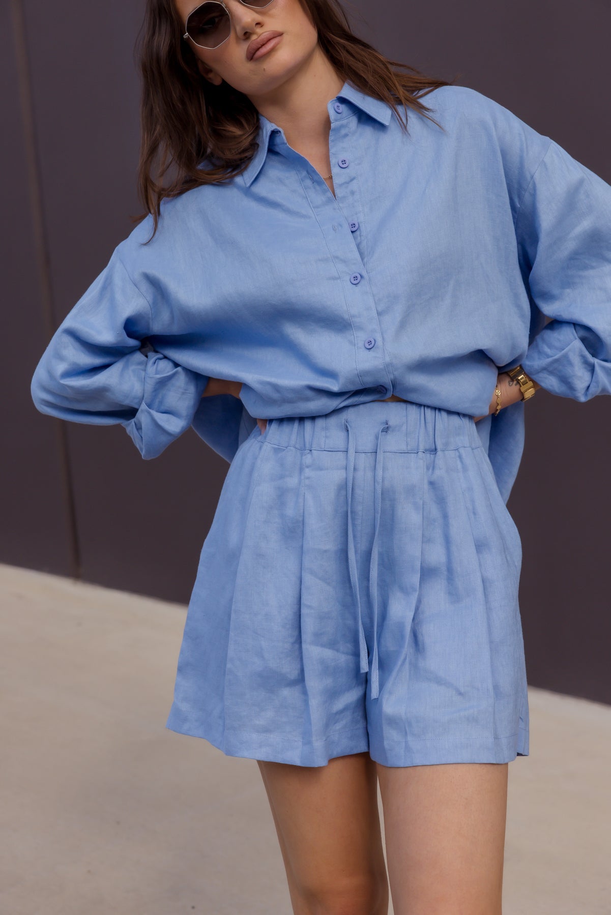 RAZ Shorts Cornflour Blue