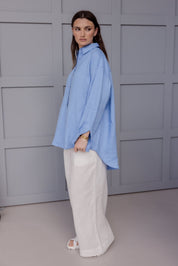 PLUTO Shirt Cornflour Blue