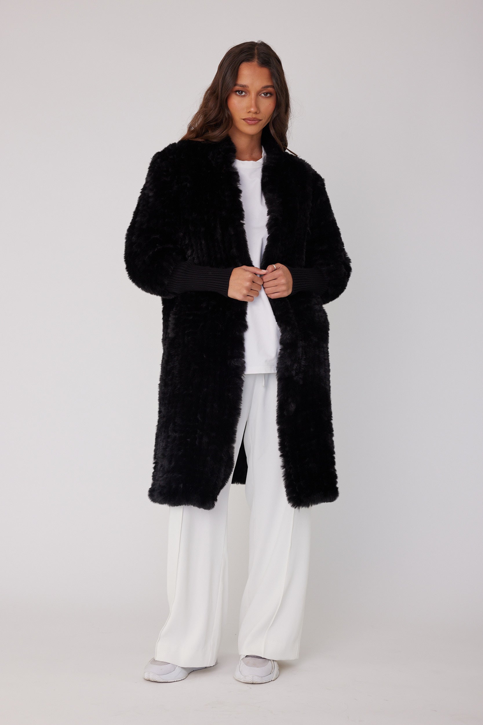 SUTTI Faux Jacket Black