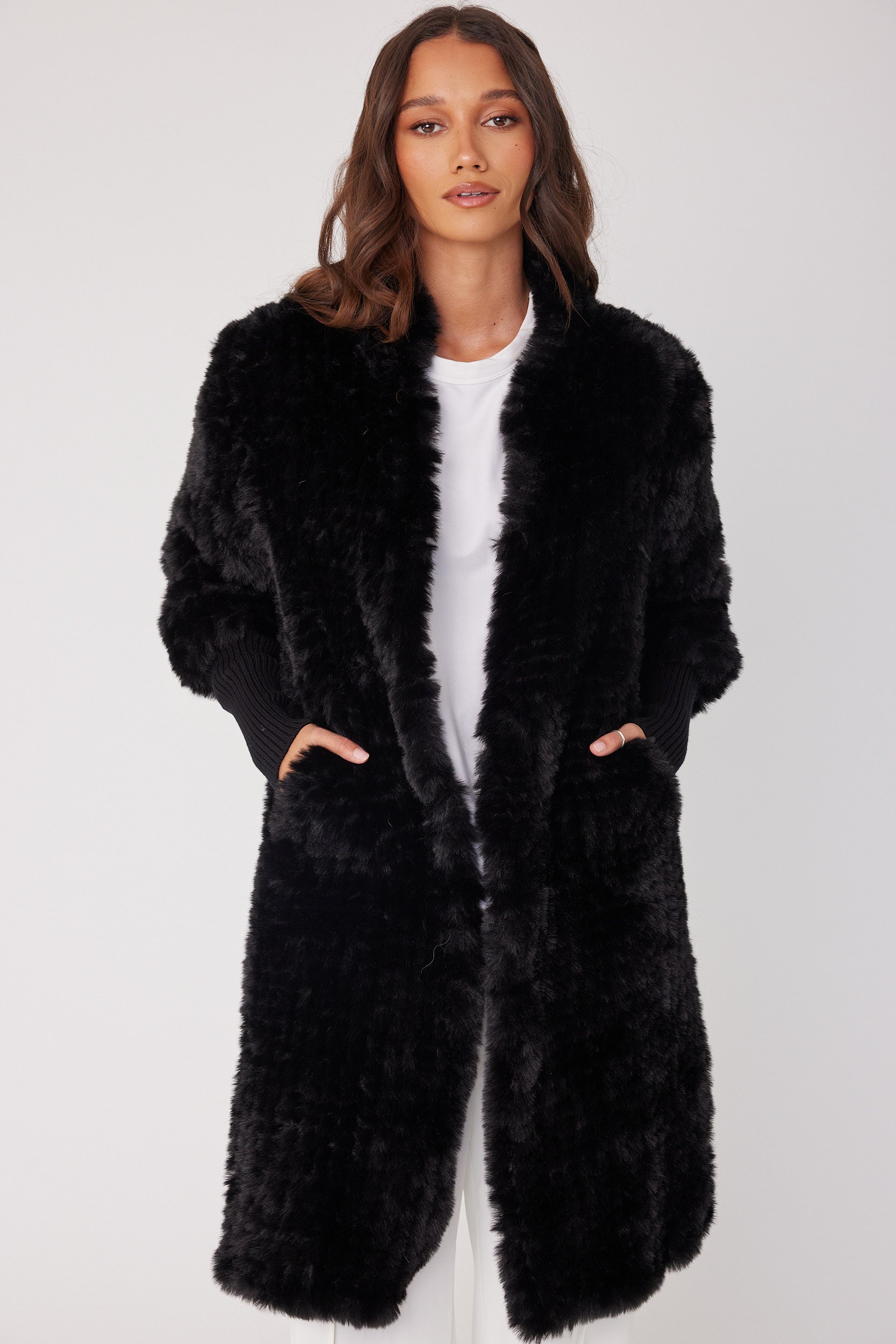 SUTTI Faux Jacket Black