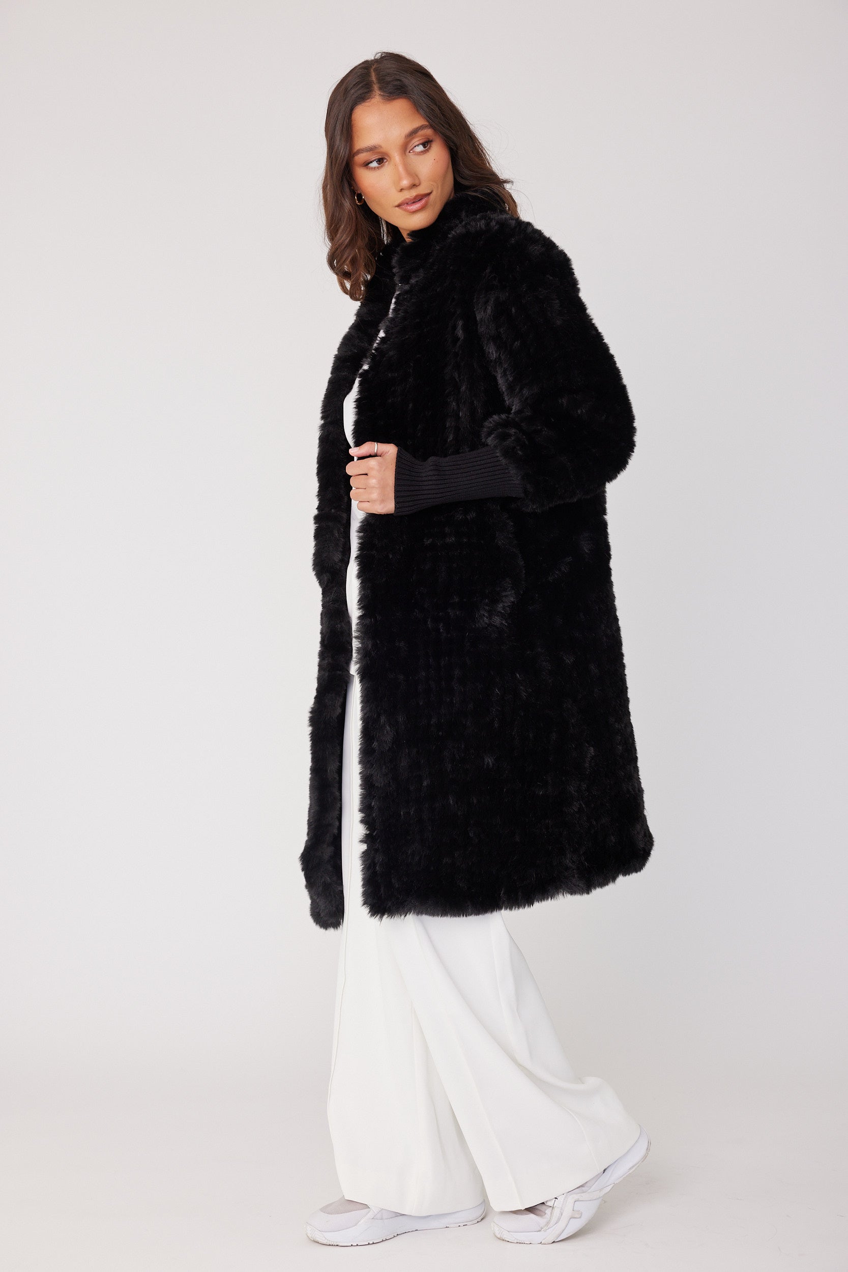 SUTTI Faux Jacket Black