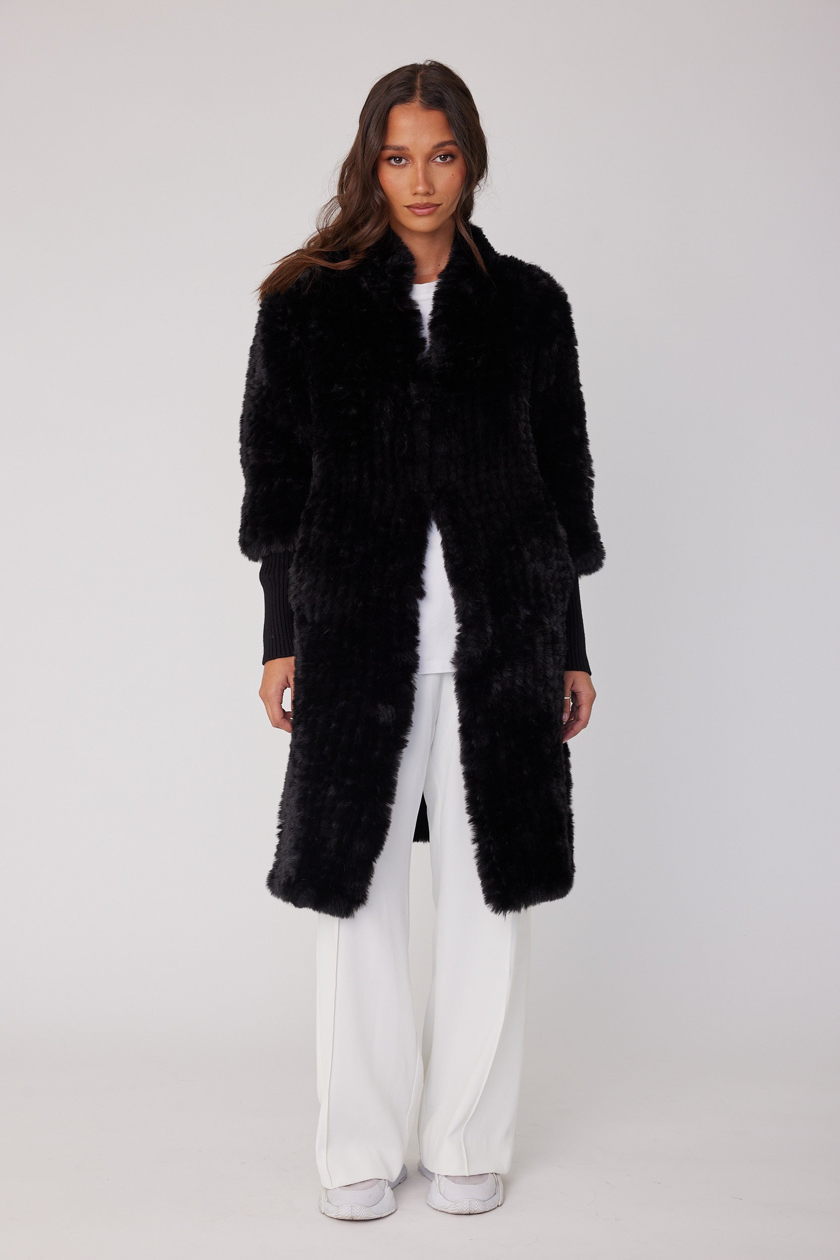 SUTTI Faux Jacket Black