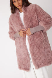 SUTTI Faux Jacket Smokey Plum